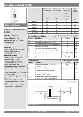 SB1260TL Datasheet PDF Semikron