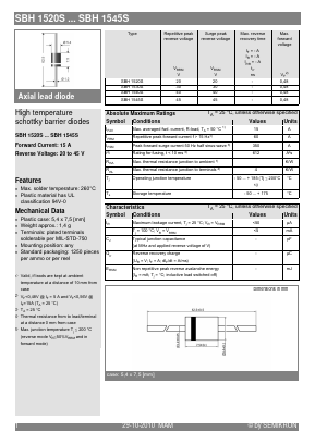 SBH1545S Datasheet PDF Semikron