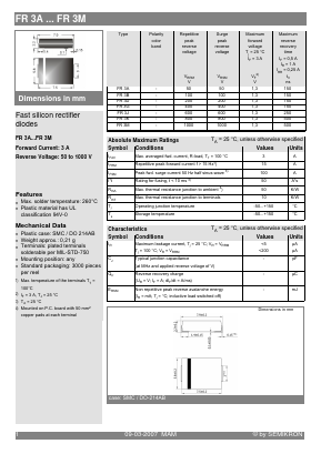 FR3G Datasheet PDF Semikron