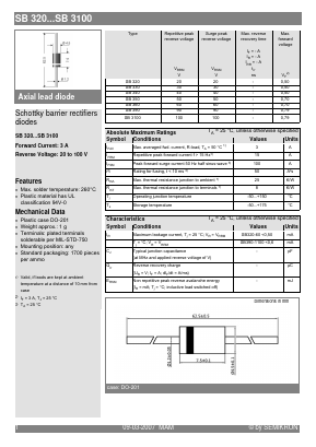 SB350 Datasheet PDF Semikron