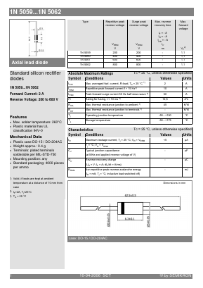 1N5061 Datasheet PDF Semikron