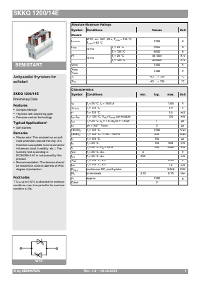 SKKQ1200/14E Datasheet PDF Semikron