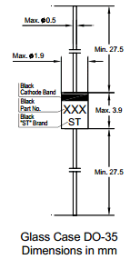BZX79C Datasheet PDF Semtech Electronics LTD.