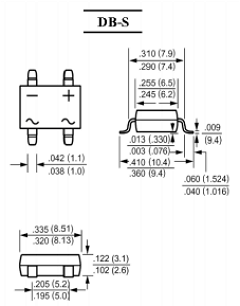 DF02S Datasheet PDF Semtech Electronics LTD.