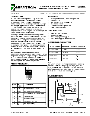 SC1131CT-2.5 Datasheet PDF Semtech Corporation