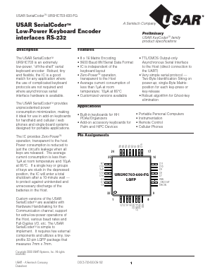 UR5HC703-600-FQ Datasheet PDF Semtech Corporation