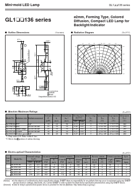 GL1PR136 Datasheet PDF Sharp Electronics