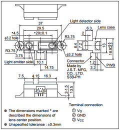 GP2D12 Datasheet PDF Sharp Electronics
