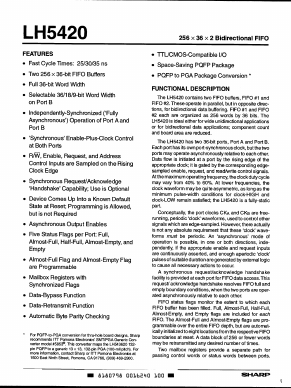 LH5420-P-30 Datasheet PDF Sharp Electronics