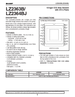 LZ2364BJ Datasheet PDF Sharp Electronics