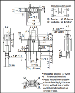 GP1S562 Datasheet PDF Sharp Electronics