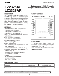 LZ2325A Datasheet PDF Sharp Electronics
