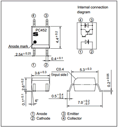 PC452Z Datasheet PDF Sharp Electronics