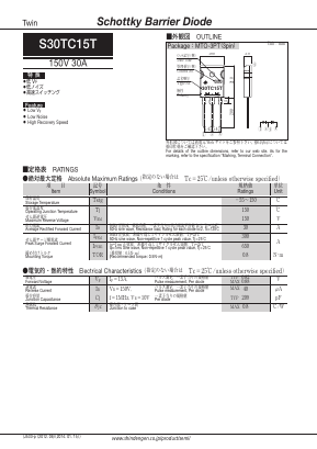S30TC15T Datasheet PDF Shindengen