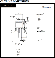 2SK2190 Datasheet PDF Shindengen