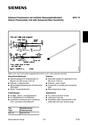 Q62702-P51 Datasheet PDF Siemens AG