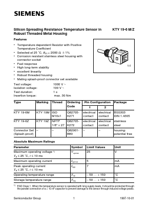 Q62705-K272 Datasheet PDF Siemens AG