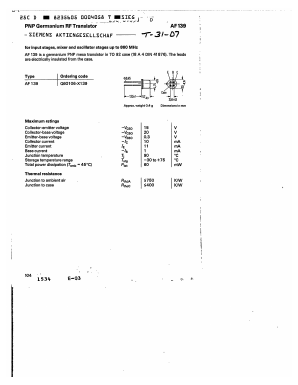 Q6016-X139 Datasheet PDF Siemens AG