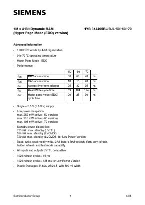Q67100-Q2126 Datasheet PDF Siemens AG