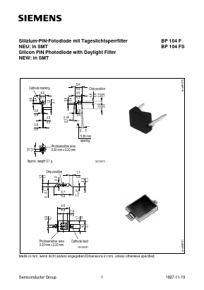Q62702-P1646 Datasheet PDF Siemens AG