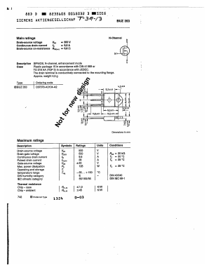 C67078-A3104-A2 Datasheet PDF Siemens AG