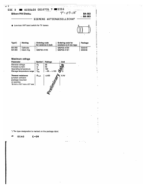 Q62702-A723 Datasheet PDF Siemens AG