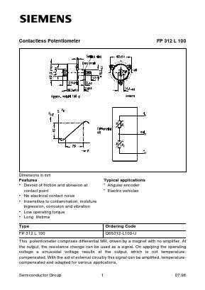 FP312L100 Datasheet PDF Siemens AG