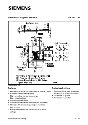 FP425L90 Datasheet PDF Siemens AG