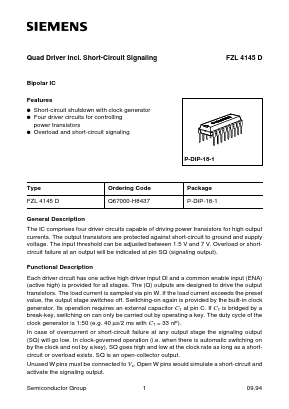 Q67000-H8437 Datasheet PDF Siemens AG