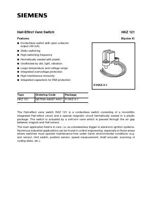 Q67000-A9097-A401 Datasheet PDF Siemens AG