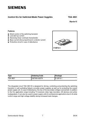 Q67000-A2379 Datasheet PDF Siemens AG
