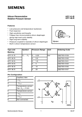KPY41R Datasheet PDF Siemens AG