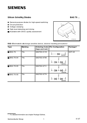 Q62702-A774 Datasheet PDF Siemens AG