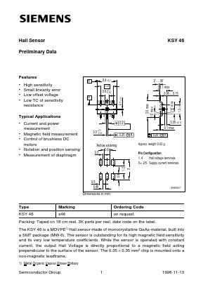 KSY46 Datasheet PDF Siemens AG