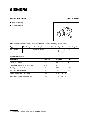 Q62702-X146 Datasheet PDF Siemens AG