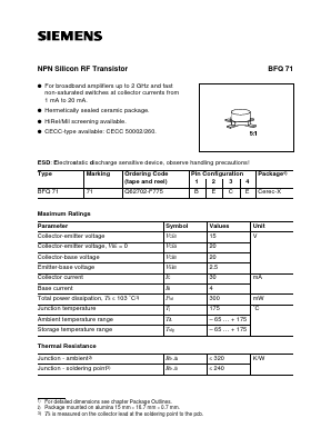 Q62702-F775 Datasheet PDF Siemens AG