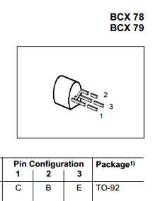 BCX79-X Datasheet PDF Siemens AG