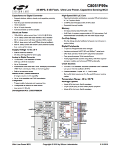 C8051F990 Datasheet PDF Silicon Laboratories