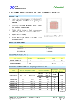 2CW035100JL Datasheet PDF Silan Microelectronics