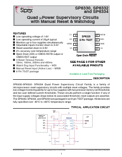 SP6330EK1-L-W-G-C Datasheet PDF Signal Processing Technologies