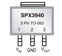 SPX3940AT-L-3.3/TR Datasheet PDF Signal Processing Technologies