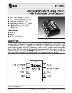 SP4415 Datasheet PDF Signal Processing Technologies
