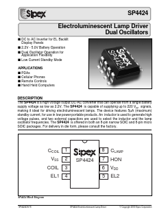 SP4424 Datasheet PDF Signal Processing Technologies