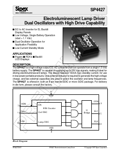 SP4427 Datasheet PDF Signal Processing Technologies