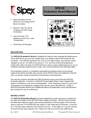 SP6122EB Datasheet PDF Signal Processing Technologies