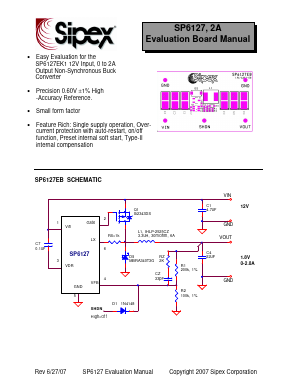 SP6127EB Datasheet PDF Signal Processing Technologies