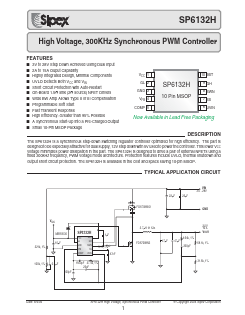 SP6132HEU-L Datasheet PDF Signal Processing Technologies