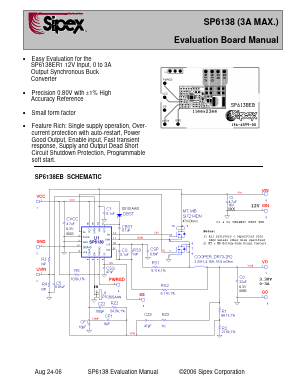 SP6138EB Datasheet PDF Signal Processing Technologies