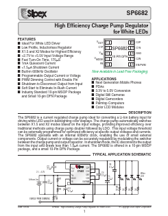 SP6682EU/TR Datasheet PDF Signal Processing Technologies