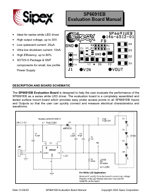 SP6691EU Datasheet PDF Signal Processing Technologies